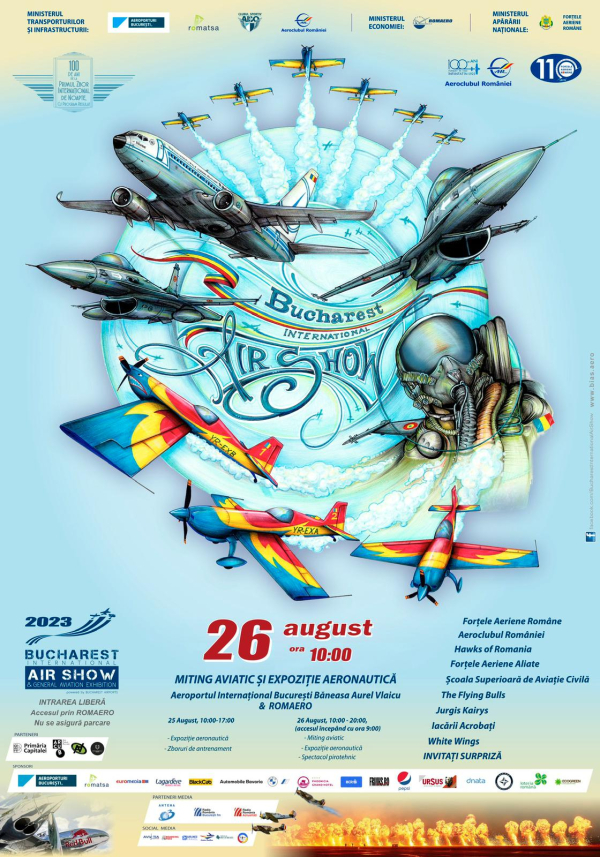 BIAS celebrează 100 de ani de la înființarea Aeroclubului României și 110 ani de existență a Forțelor Aeriene Române