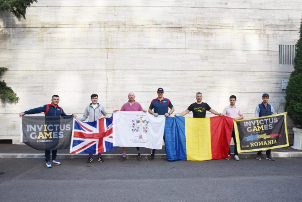 Invictus România participă la evenimentul „Ștafeta Copacului Păcii”